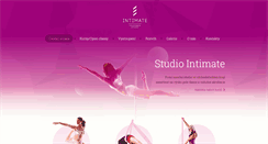 Desktop Screenshot of poledance-intimate.cz